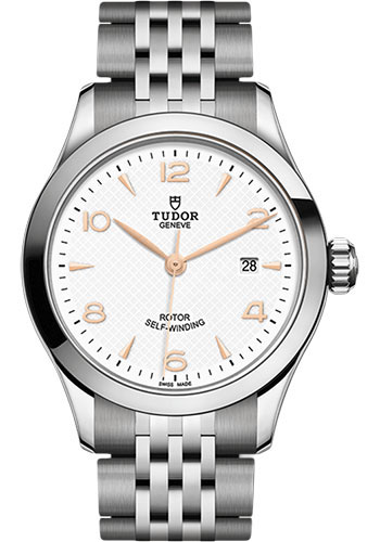 Tudor 1926 Watch - 28mm Steel Case - White Dial - Bracelet